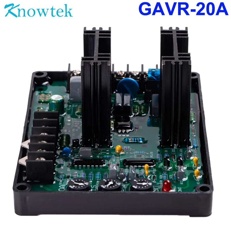 

Universal 20A Blushless AVR GAVR-20A Automatic Voltage Regulator for Genset Generator