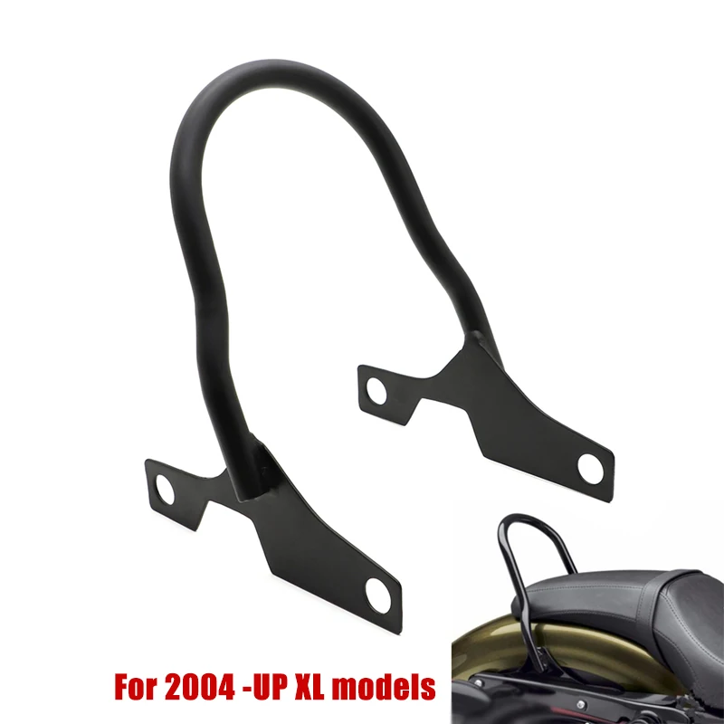 Motorcycle Passenger Sissy Bar Backrest Back Rest Bracket Support For