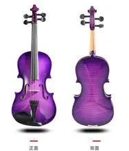 

Purple violin for teaching and performance