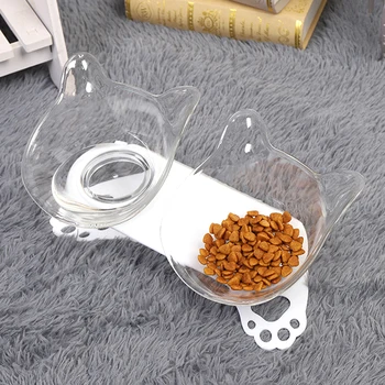 

Anti-Vomiting Orthopedic Pet Bowl Cat Dog Food Water Feeder Feeding Dishes Protect Cervical TSH Shop