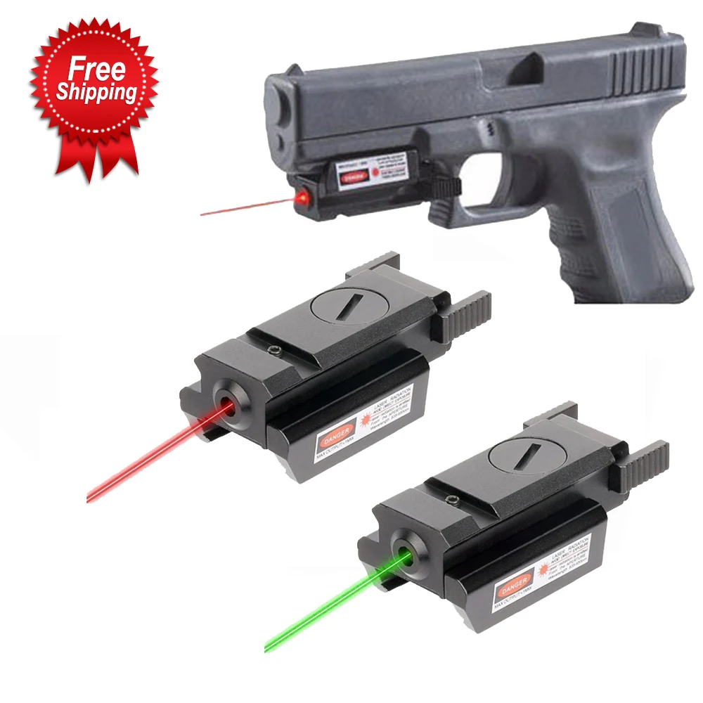 Красный/зеленый лазерный прицел и фонарик Glock комбинированные тактические