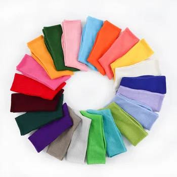 

3 pairs Socks Women's INS-Tube Long Socks Cotton Spring and Summer Candy Color WOMEN'S Bunching Socks