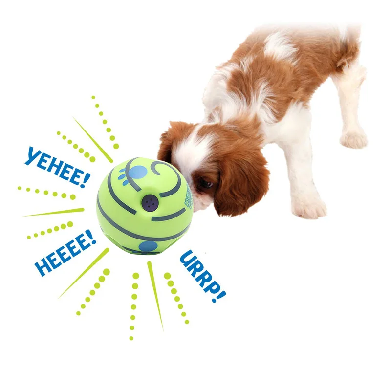 Interesting toy dog on pet sofa Interactive Vocal Ball Squeaking Sounding Dog Chewing Dog Tooth Ball Clean Strong Rubber Ball