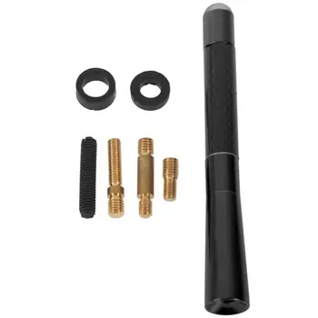 

5 inch CARBON CAR AERIAL BEE STING MAST ANTENNA Air ARIAL MINI RADIO STUBBY black