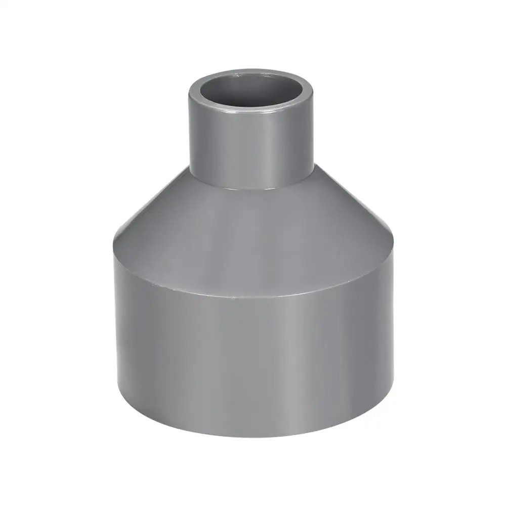 

UXCELL PVC Reducing Coupling Hub by Hub DWV Pipe Fittings Gray for Pressure Systems Reducing Coupling 8 sizes