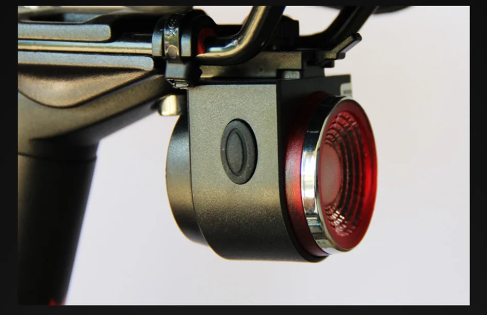 Wireless Theft alarm remo Bike led portable rechargeable Rear Light Bell Cycling flash Taillight Lamp Bicycle brake lights a8