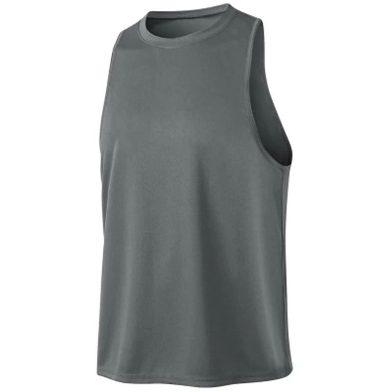 Workout Men Running Vest Casual T-shirt Sleeveless Quick-drying Jersey Training Compression Shirt Fitness Sport Gym top