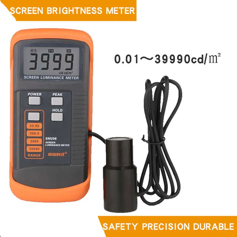 

Screen Brightness Meter luminance meter 0.01-39990cd/m2 Light Detector