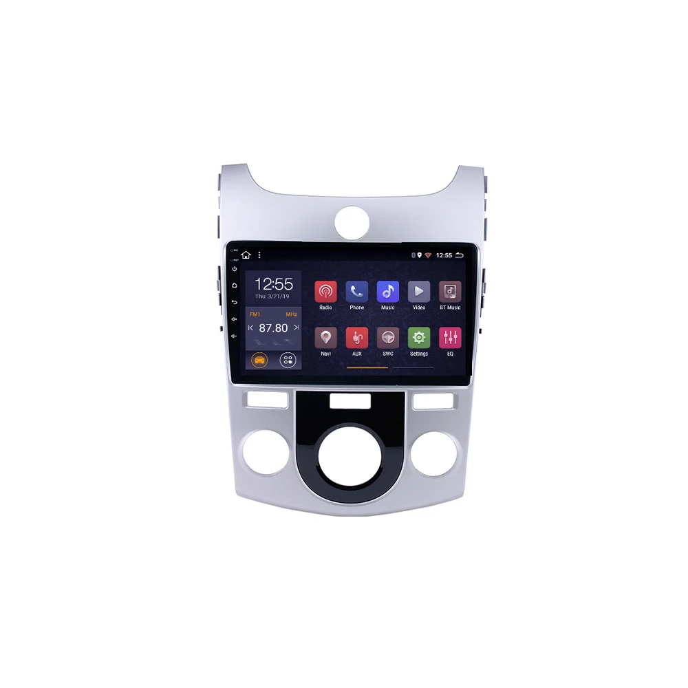 Android 9.1 Car 9 inch HD Auto radio For Kia Cerato Forte Koup MT 2008-2013 GPS Navigation multimed