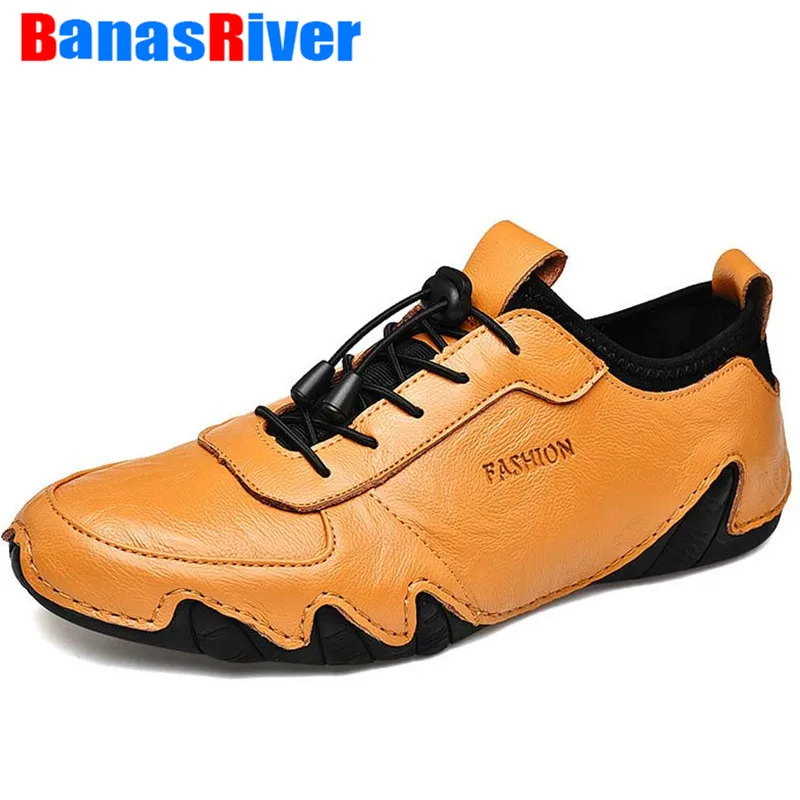 

NEW Brand New Mens Leather Loafers Casual Lace-up Sneakers Shoes Fashion Octopus Comfort Comfortable Handmade Driving Size 38-44