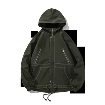 

2020 Spring and Autumn New Men's Jacket Jacket Korean Men's Fashion Casual Outdoor Climbing Tooling Trend Men's Clothing