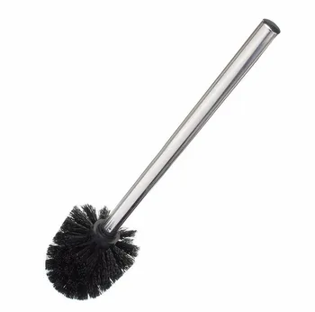 

Stainless Steel WC Bathroom Cleaning Toilet Brush Black Head Holders High Quality Replacement For Bath Accessories