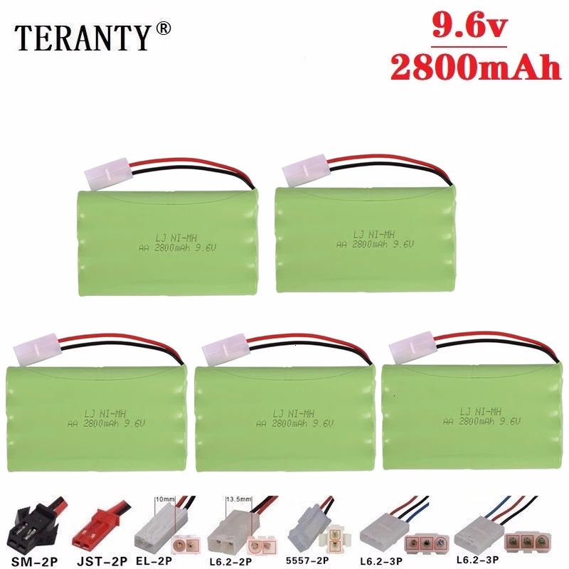 (Модель H) Ni MH 9 6 V 2800mah батарея + v зарядное устройство для радиоуправляемого