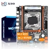 LGA 2011 V3 carte mère X99 REG ECC SATA 3.0 avec M.2 NVME SSD USB 3.0 mémoire DDR4 64G 2011 3 carte mère LGA2011-3 pour I7 Xeon E5 ► Photo 1/6