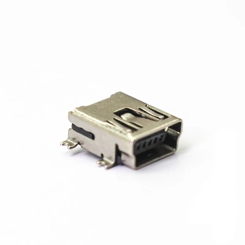 

Разъем С Плоским Краем SMT Mini USB, 5 контактов, 4 фута, гнездовой разъем, концевые клеммы для Samsung, Huawei