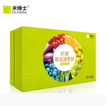 

Authentic Dr. He Xiangrui Fermented Fruit and Vegetable Powder Fruit Enzyme Powder 15 Packs Taiwan Raw Material Wholesale 24