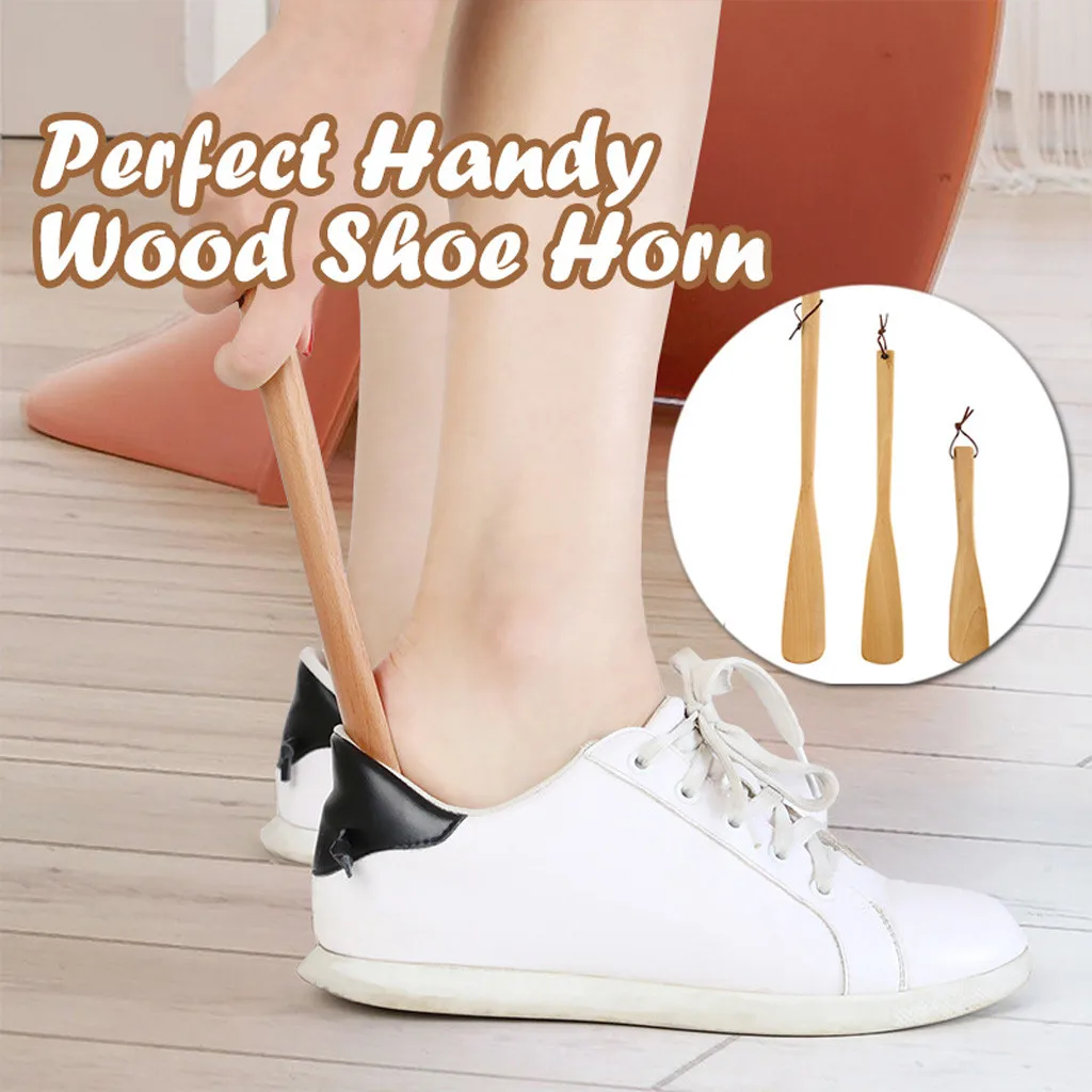 Lazy Unisex Wear Shoe Helper Portable Sock Slider Handled Shoe Horn