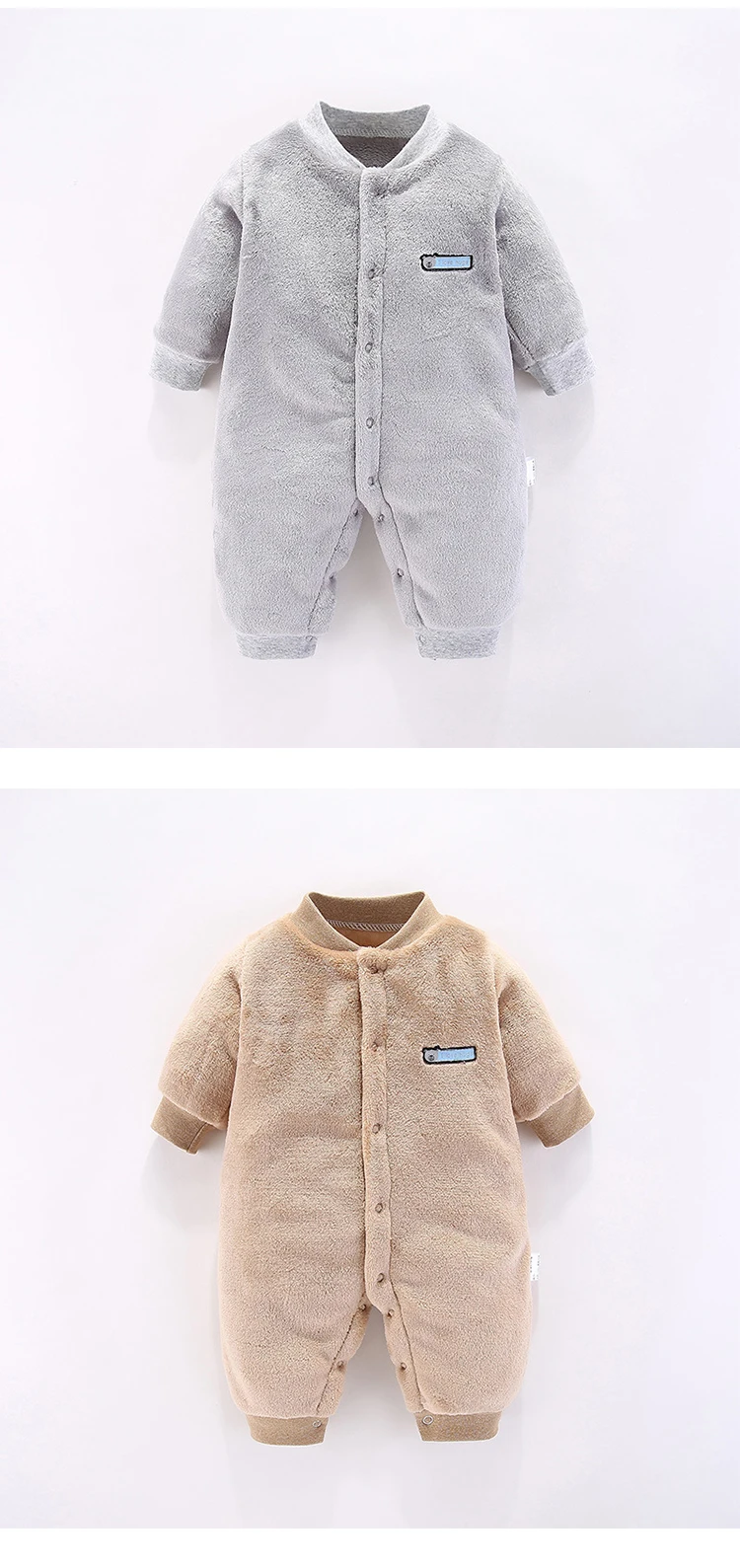法拉绒多色家居服哈衣2_06