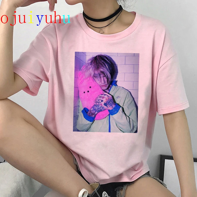 Хип хоп Lil Peep Harajuku футболки для мужчин Cry Baby модная футболка 90s Graphic Hell мальчиков Rip