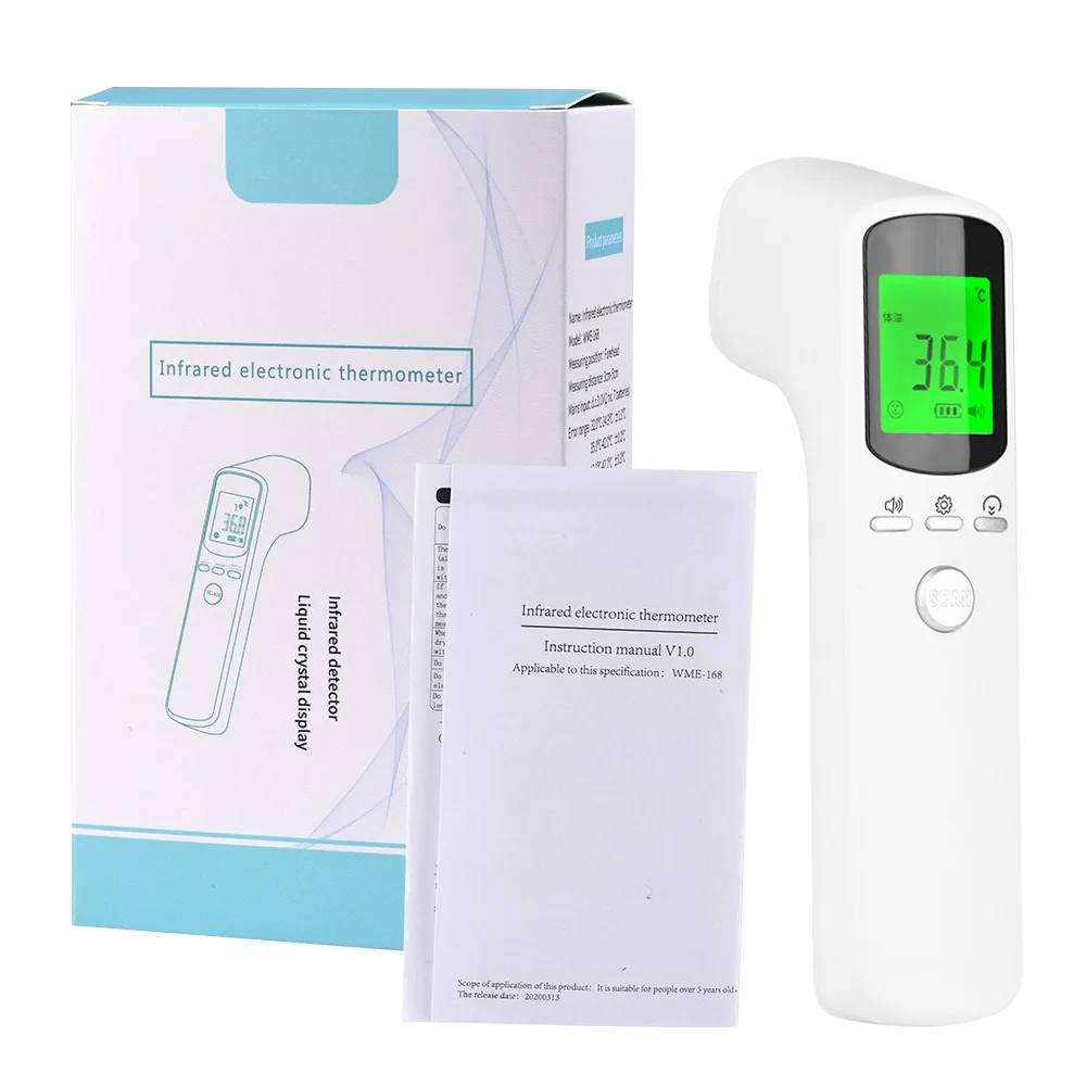 

WME-168 Electronic Thermometers Non Contact Digital Infrared Ear Forehead Thermometer Baby Home Temperature Measuring Instrument