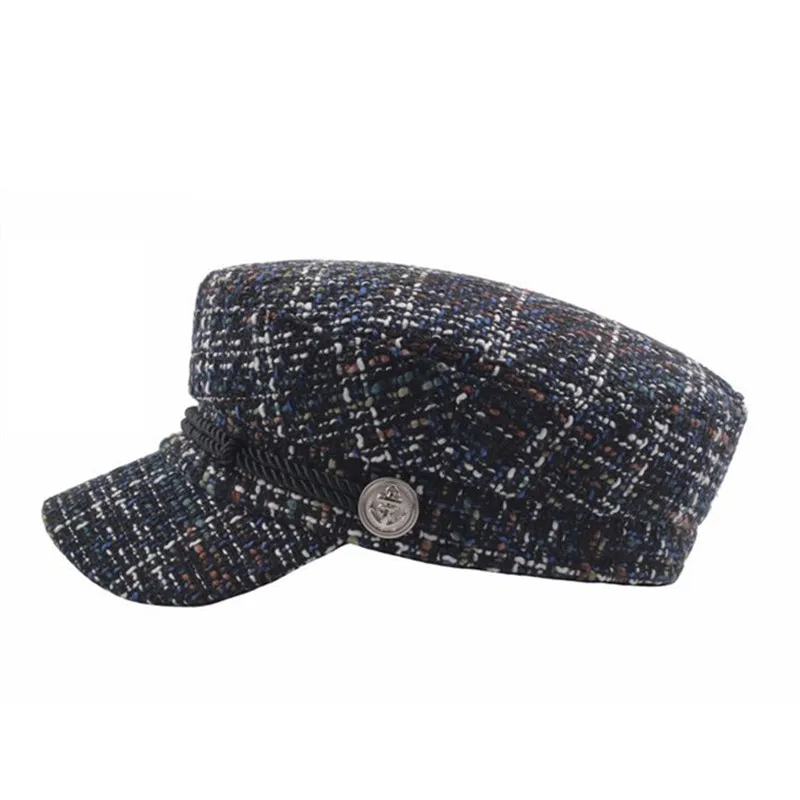 SILOQIN стиль элегантные женские армейские кепки Snapback осень зима модные вязаные плоские шапки досуг Туризм Спортивные брендовые кепки