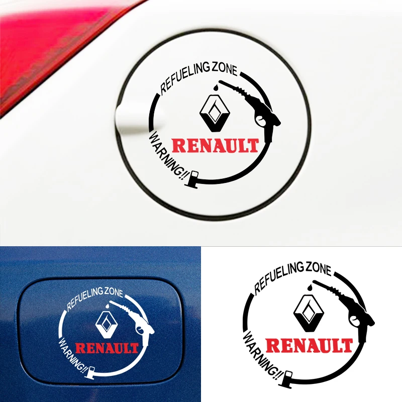 

Fashion Car Round Stickers of Fuel Tank Cap for Renault Megane 2 Alfa Opel Lada KIA Auto Decorative Accessories cars Components