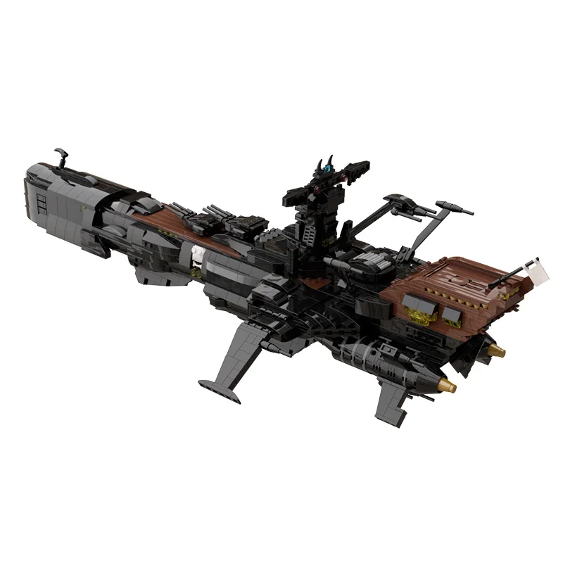 Star Space Series Space Warship Ship Yamato Famous High-tech Building Blocks Toy Space Ship Kids Gift Bricks Set Star Space Series Space Warship Ship Yamato Famous High-tech Building Blocks Toy Space Ship Kids Gift Bricks Set