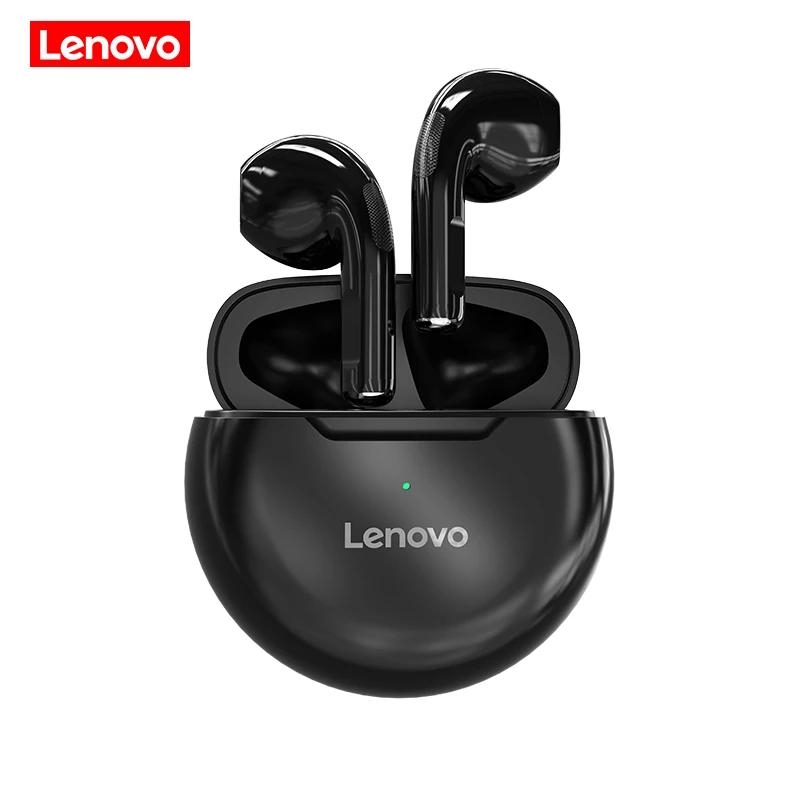 Lenovo-auriculares inalámbricos HT38 con TWS, cascos deportivos con Bluetooth para Android, iPhone, Xiaomi, con micrófono, Stere e PK LP40, XT91, XT90, QT81