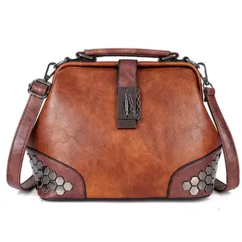

Fashion Women Handbags High quality PU Leather Portable Shoulder Bag Crossbody Bags For Women Solid Color Women Shell Bag