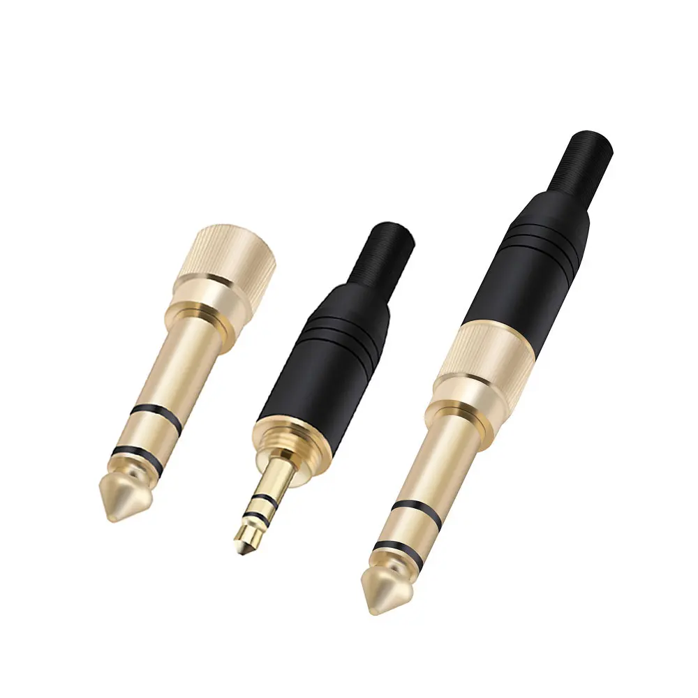3.5mm Jack 3Poles Stereo Male Plug Soldering Wire Connectors with Spring Aluminum Tube Screw-in 3.5mm Stereo Connector 4pcs wire connector terminals,wire connector,electrical connectors,electrical connector,power jack connector,cable connector