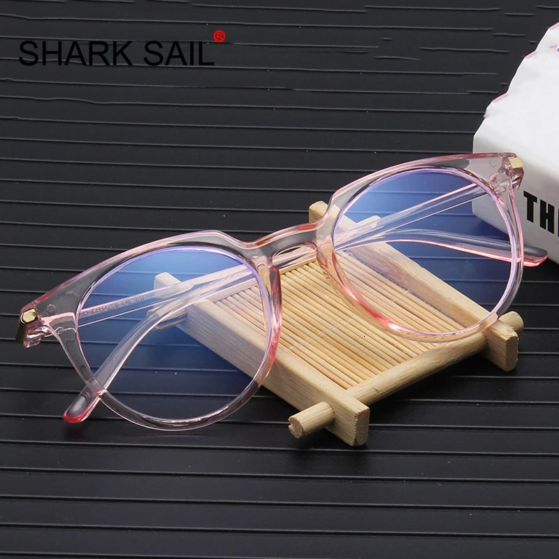 

SHARK SAIL Anti Blue Rays Computer Glasses Women Blue Light Coating Gaming Glasses Men Unisex Harmful Light Blocking Eyewear