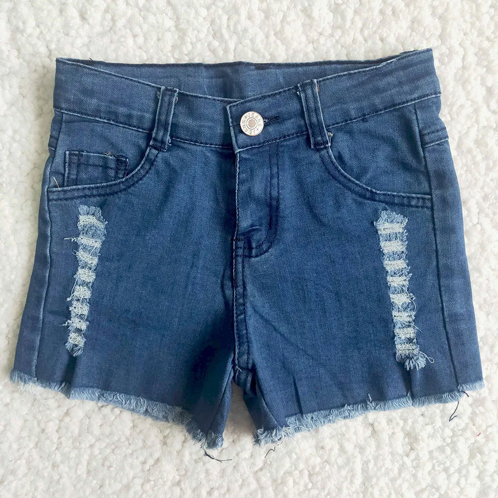 Girls Summer Fashion Denim Shorts High 