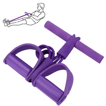

Fitness Pull Rope Bodybuilding Tension Rope Elastic Pull Rope Pedal Resistance Band for Abdomen Waist Arm Legs Yoga Slimming