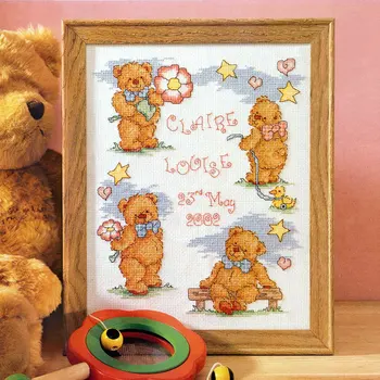 

Crazy44-1 DIY Homefun Cross Stitch Kit Packages Counted Cross-Stitching Kits New Pattern NOT PRINTED Cross stich Painting Set