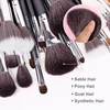 Docolor Makeup brushes set 10-29pcs Starry Gray Professional Natural goat hair Foundation Powder Contour Eyeshadow make up brush 2