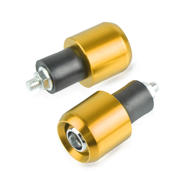 FOR 2001 Kawasaki Ninja ZX6R ZX600J Handlebar Grips Caps handlebar Ends 22mm Motorcycl Accessories Gold