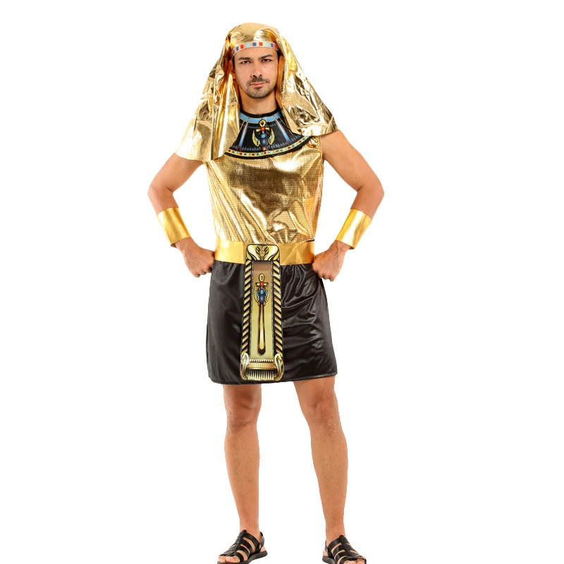 Вечерние костюмы на Хэллоуин, карнавал, экзотические костюмы с изображением египетской Клеопатры, костюмы Фараона для мужчин, женщин, детей, новогодние вечерние костюмы принцессы для костюмированной вечеринки