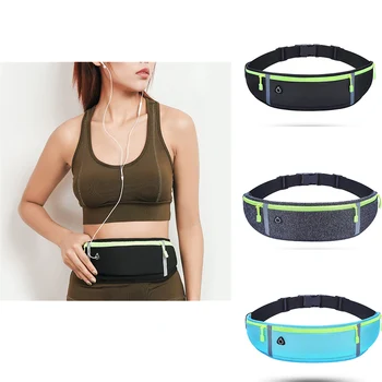 

Jogging Running Cycling Gym Bum Bag Travel Waist Belt Pouch Sports Zip Pouch Travel Shoulder Purse Belly Pocket