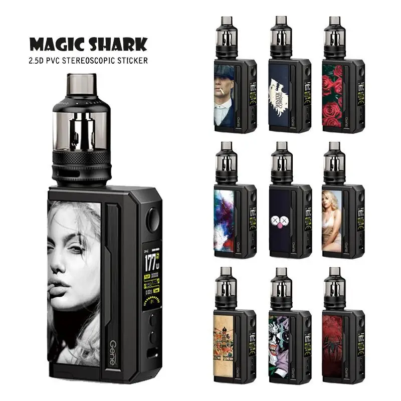 Magic Акула хорошее качество 3 м мягкая наклейка из ПВХ пленки чехол для Voopoo