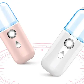 

Nano Fog Sprayer Body Humidifier Facial Steamer Moisturizing Skin Care Mini Facial Spray Beauty Tools Mist Cooling Device