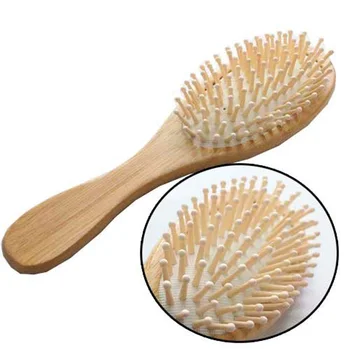

Best Hot Sale Wooden Bamboo Hair Vent Brush Brushes Keratin Care and Beauty SPA Massager Massage Comb EK-New