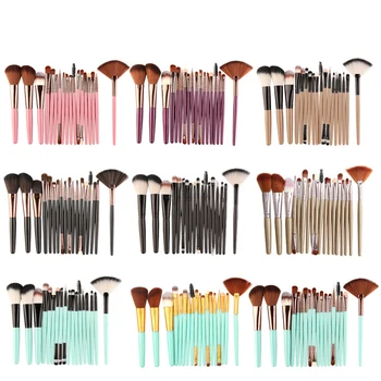 

22pcs Makeup Kit Full Professional Fenty Beauty Cosmetics In Sets Foundation Eye Shadow Kabuki Brush Makeup Brushes Set Tools