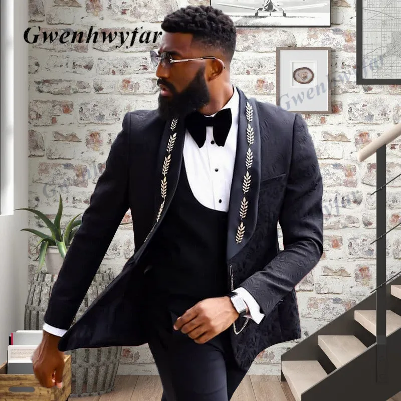 GwenhwyfarLuxuryJacquardMenSuits2021FashionGroomWeddingSuitsMensFashionParty
