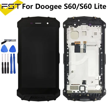 

5.2'' For DOOGEE S60 LCD lcds Display+Touch Screen Digitizer Assembly With Frame For DOOGEE S60 Lite LCD Glass Panel