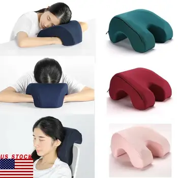 

Office Nap Rest Plush Hollow Pillow Face Down Sleeping Pillow Support Pillows