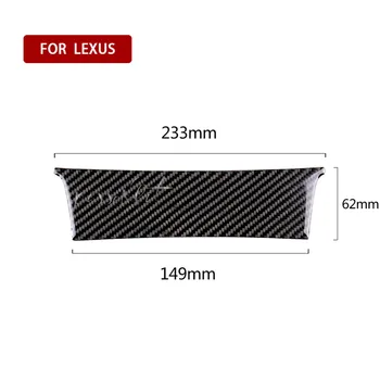 

Carbon Fiber Entral Control Circle Car Sticker 3D for Lexus IS250 300H Auto Interior Decoration Car Styling Accessories