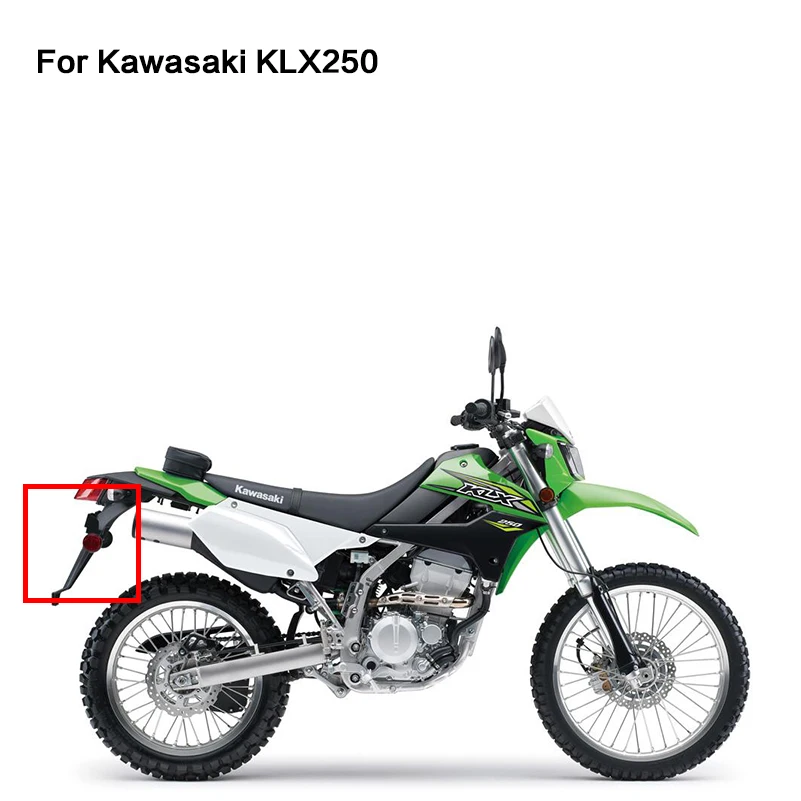 Для Kawasaki KLX250 KLX 250 держатель номерного знака Кронштейн Fender Eliminator Tail Tidy аксессуары грязезащитный чехол для заднего сиденья велосипеда
