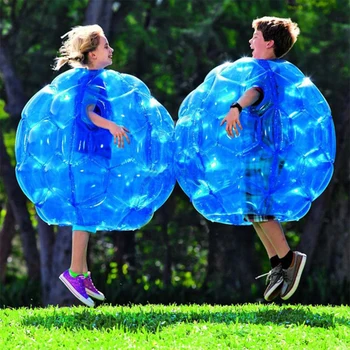 

2PCS Zorb Ball 60cm 90cm with Air Pump PVC Inflatable Bubble Soccer Family Outdoor Game Sports Toy Ball for Adult & Children