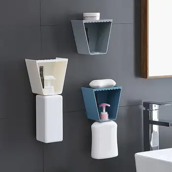 

Bathroom Storage Rack Shower Gel Wall Hanging Free Punching Rack Shampoo Holder Bathroom Hand Soap Bottle DropShipping