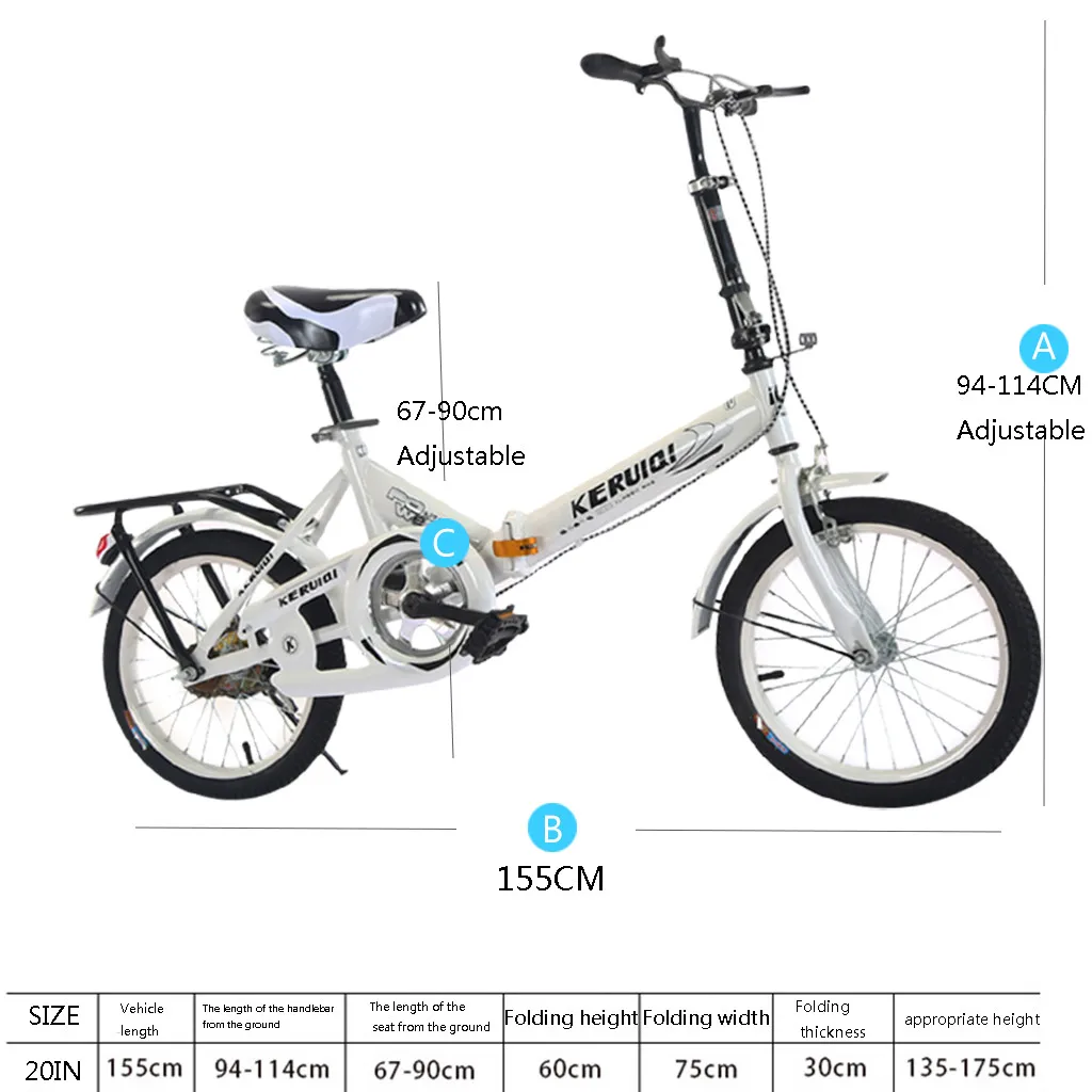 ladies folding mountain bike